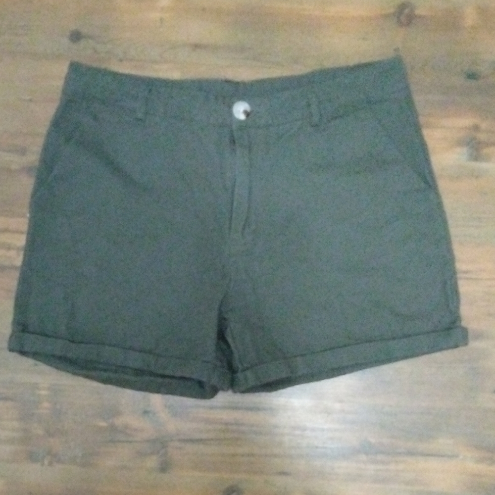 Women's Olive Green Shorts